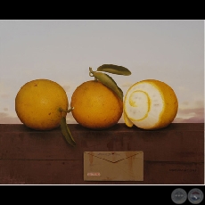 NARANJAS - Obra de Sebastián Díaz - Año 2005